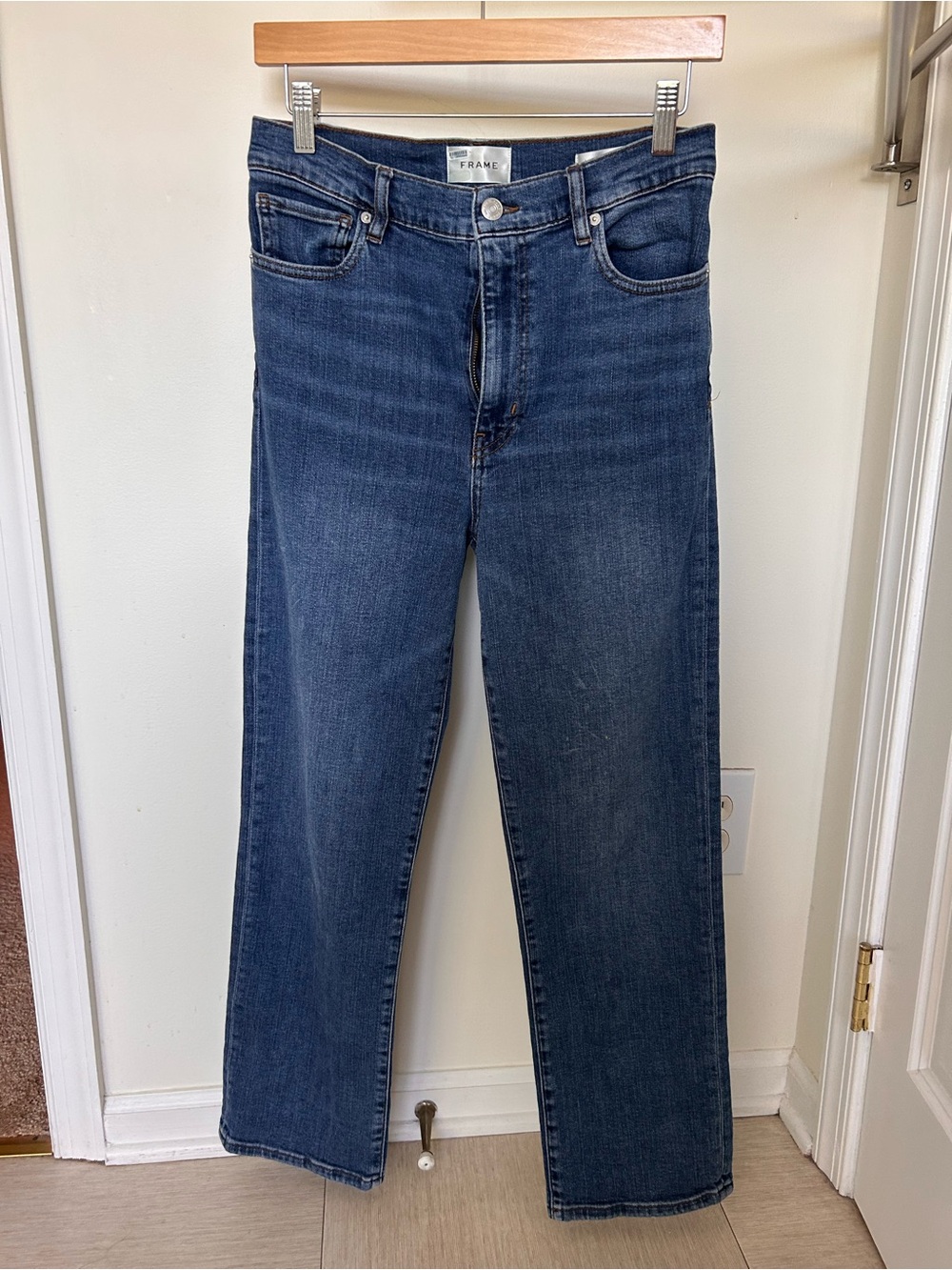 Frame Denim Women's Le Sleek Straight-Leg Jeans